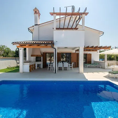 Lovely In With Outdoor Swimming Pool بيت للعطل Kavran